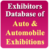 9500 Exhibitors of 24 Exhibitions Related to Auto & Automobile - In Excel Format (Exhibition Wise)