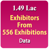 1.49 Lac Exhibitors Data From 556 Exhibitions - In Excel Format (Exhibition Wise) From 2016-2024