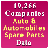 19,266 Companies - Auto & Automobiles Spare Parts, Assemblies & Fittings ( For Two, Three, Four Wheelers, Heavy Vehicles, etc.) Data - In Excel Format