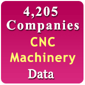 4,205 Companies - CNC Machinery, Tools & Spares etc. Data - In Excel Format