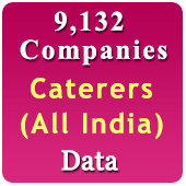 9,132 Caterers (All India) Data - In Excel Format