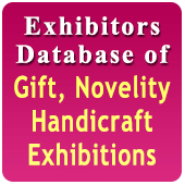 1550 Exhibitors Of 11 Exhibitions Related to Gift, Novelty, Handicraft - In Excel Format (Exhibition Wise)