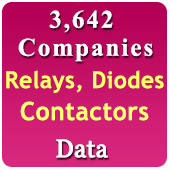 3,642 Companies - Relays, Contactors, Diodes, Connectors, Resistors, Controllers Products & Spare Parts (All India) Data - In Excel Format