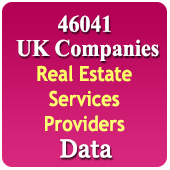 46041 Companies - UK Real Estate Service Providers Data - In Excel Format