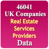 46041 Companies - UK Real Estate Service Providers Data - In Excel Format