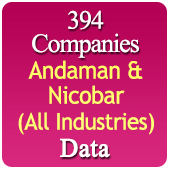 394 Companies from ANDAMAN & NICOBAR Business, Industry, Trades ( All Types Of SME, MSME, FMCG, Manufacturers, Corporates, Exporters, Importers, Distributors, Dealers) Data - In Excel Format