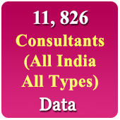 11,826 Consultants Data All India - All Types - In Excel Format