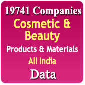 19,741 Companies - Cosmetic & Beauty Products & Materials Data - In Excel Format