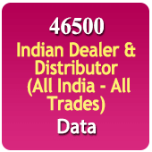 46,500 Companies - All India Dealers & Distributors (All Trades) Data - In Excel Format