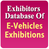 2750 Exhibitors Data From 16 Exhibitions Related To E-Vehicles From 2017 To 2024 Data - In Excel Format