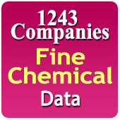 1,243 Companies - Fine Chemical Data - In Excel Format