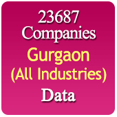 23687 Companies from GURUGRAM Business, Industry, Trades ( All Types Of SME, MSME, FMCG, Manufacturers, Corporates, Exporters, Importers, Distributors, Dealers) Data - In Excel Format