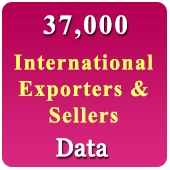 37,000 International Exporters & Sellers Data - In Excel Format