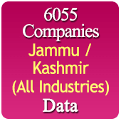 6055 Companies from JAMMU & KASHMIR Business, Industry, Trades ( All Types Of SME, MSME, FMCG, Manufacturers, Corporates, Exporters, Importers, Distributors, Dealers) Data - In Excel Format