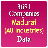 3681 Companies from Madurai Business, Industry, Trades ( All Types Of SME, MSME, FMCG, Manufacturers, Corporates, Exporters, Importers, Distributors, Dealers) Data - In Excel Format