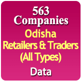 563 Companies - Odisha Retailers & Traders (All Types) Data - In Excel Format