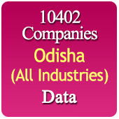 10402 Companies from ODISHA Business, Industry, Trades ( All Types Of SME, MSME, FMCG, Manufacturers, Corporates, Exporters, Importers, Distributors, Dealers) Data - In Excel Format