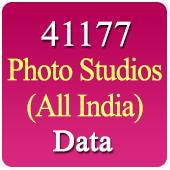 All India 41,177 Photo Studio / Photographers Data - In Excel Format  