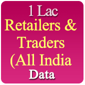 1 Lac Companies - Retailers & Traders (All India - All Types) Data - In Excel Format