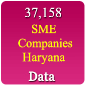 Haryana 37,158 SME (Small & Medium Companies) (All Trades) Data - In Excel Format