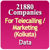 For Telecalling / Marketing Data From Kolkata - 21880 B2B Companies Data - All Types Manufacturers, Exporters, Importers, Corporates, Distributors, Dealers, Retailers, Professionals Etc. - In Excel Format