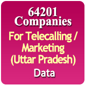 For Telecalling / Marketing Data From Uttar Pradesh - 64201 B2B Companies Data - All Types Manufacturers, Exporters, Importers, Corporates, Distributors, Dealers, Retailers, Professionals Etc. - In Excel Format