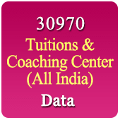 30,970 Tuition & Coaching Centres (All India) Data - In Excel Format