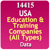 USA 14,415 Companies Related To Education & Training Centers, Institutes Etc. (All Types) Data - In Excel Format