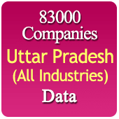 83000 Companies from UTTAR PRADESH Business, Industry, Trades ( All Types Of SME, MSME, FMCG, Manufacturers, Corporates, Exporters, Importers, Distributors, Dealers) Data - In Excel Format