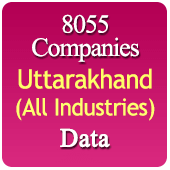 8055 Companies from UTTARAKHAND Business, Industry, Trades ( All Types Of SME, MSME, FMCG, Manufacturers, Corporates, Exporters, Importers, Distributors, Dealers) Data - In Excel Format